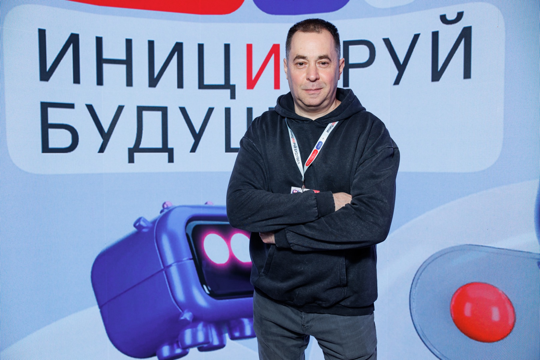 Вадим Евграфов на хакатоне ИИ для образования